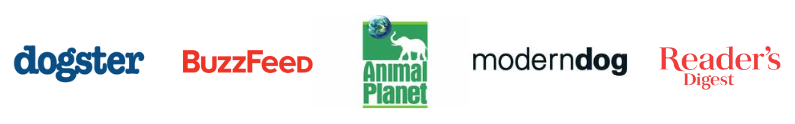 As Featured In: Dogster, BuzzFeed, Animal Planet, Modern Dog, Reader's Digest